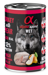 Canned Dog Food Turkey With Pear 400 g